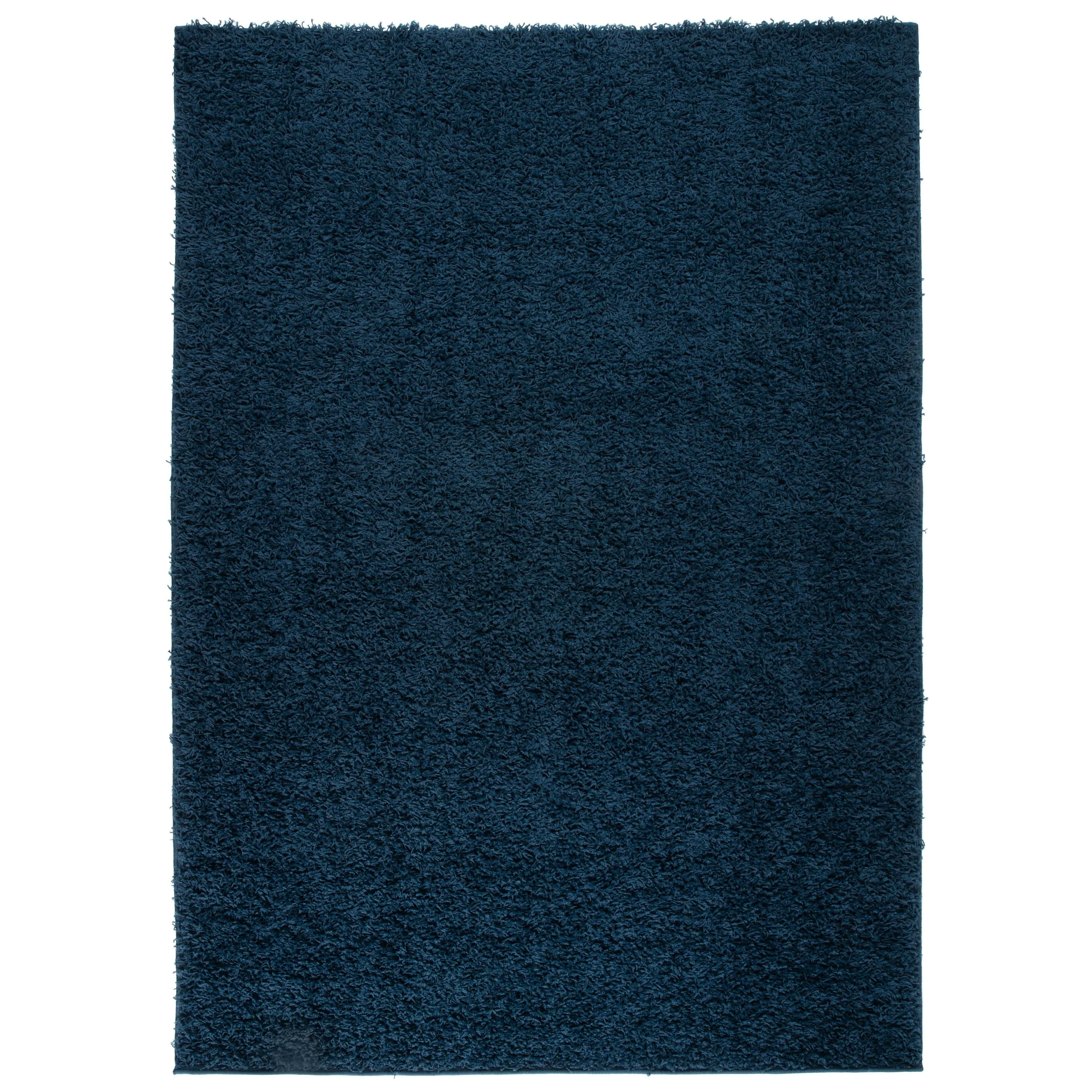 World Rug Gallery Contemporary Solid Cozy Plush Shag Area Rug