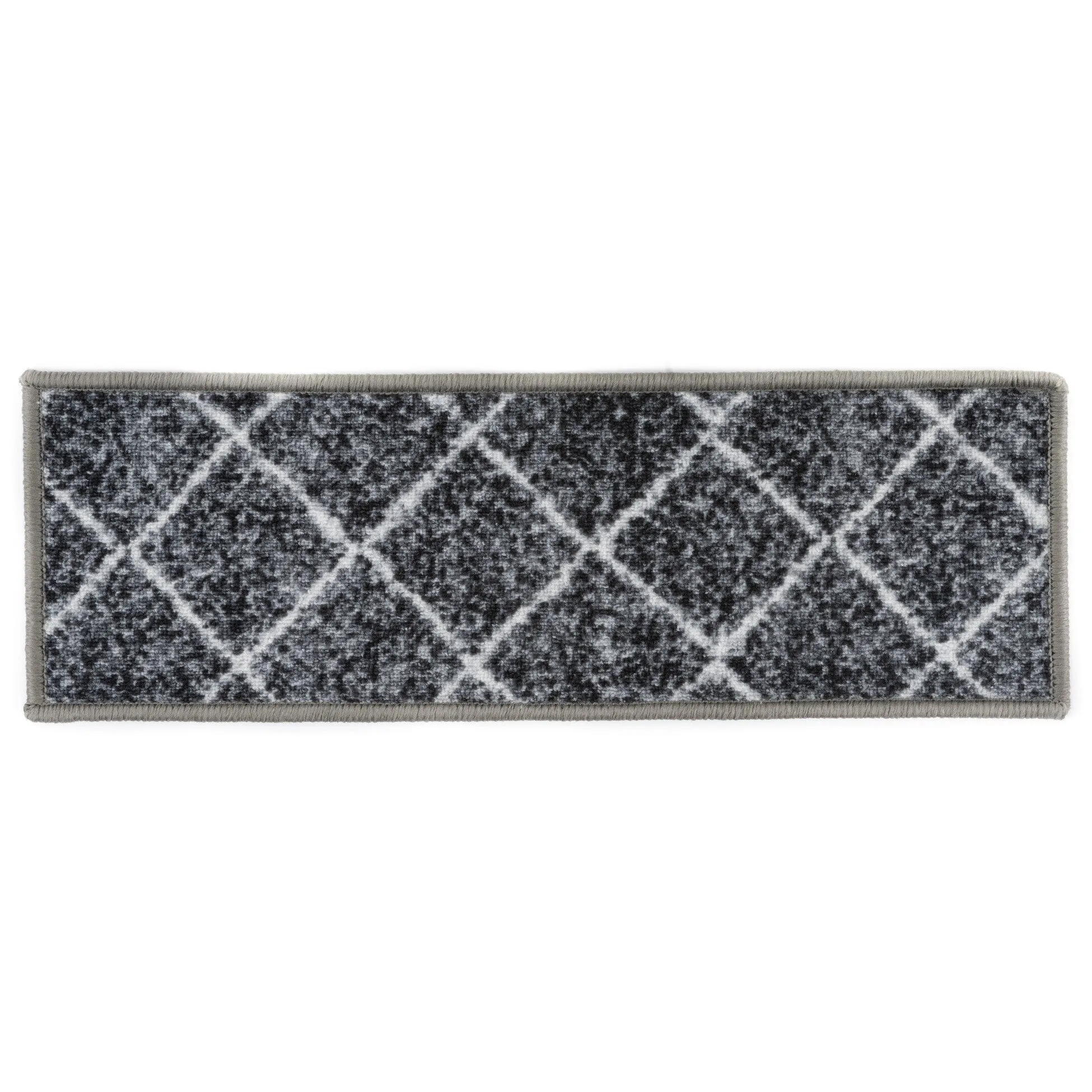 World Rug Gallery Contemporary Trellis Non-Slip Stair Treads