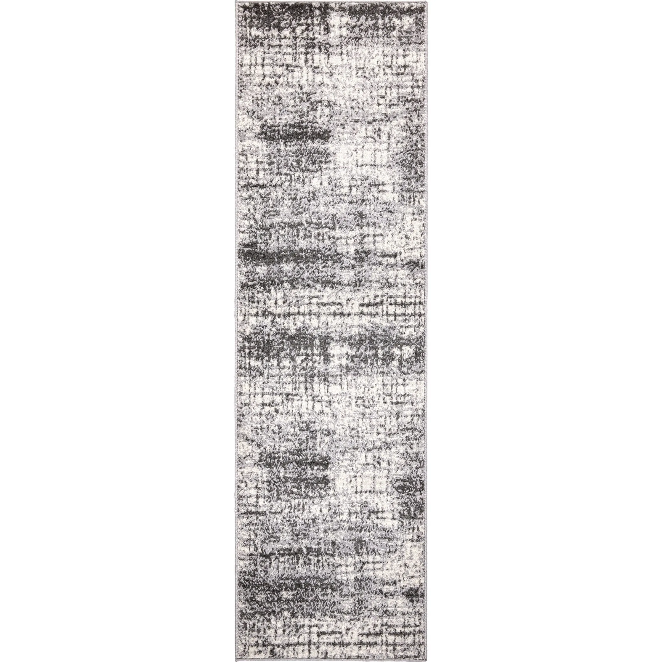 World Rug Gallery Distressed Abstract Modern Area Rug