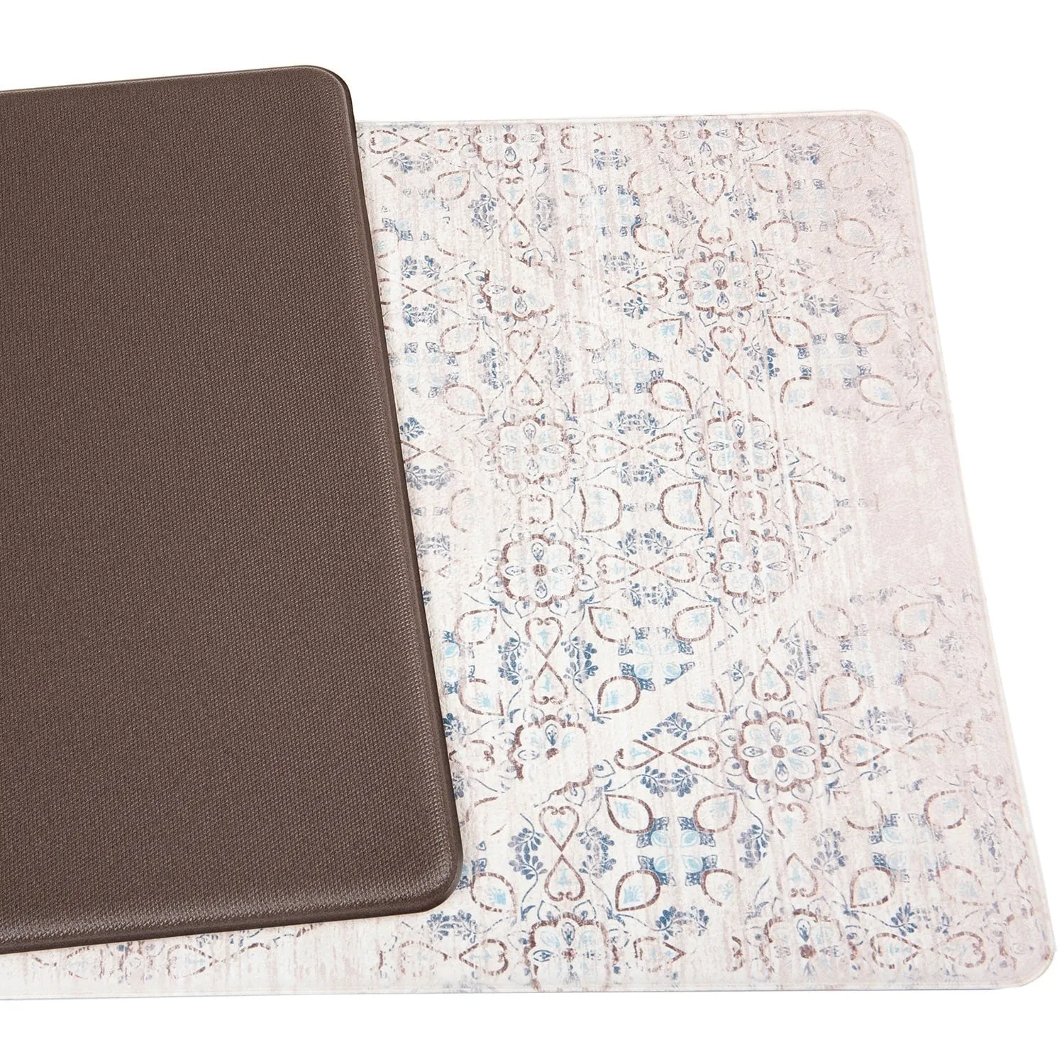 World Rug Gallery Distressed Boho Anti-Fatigue Standing Mat
