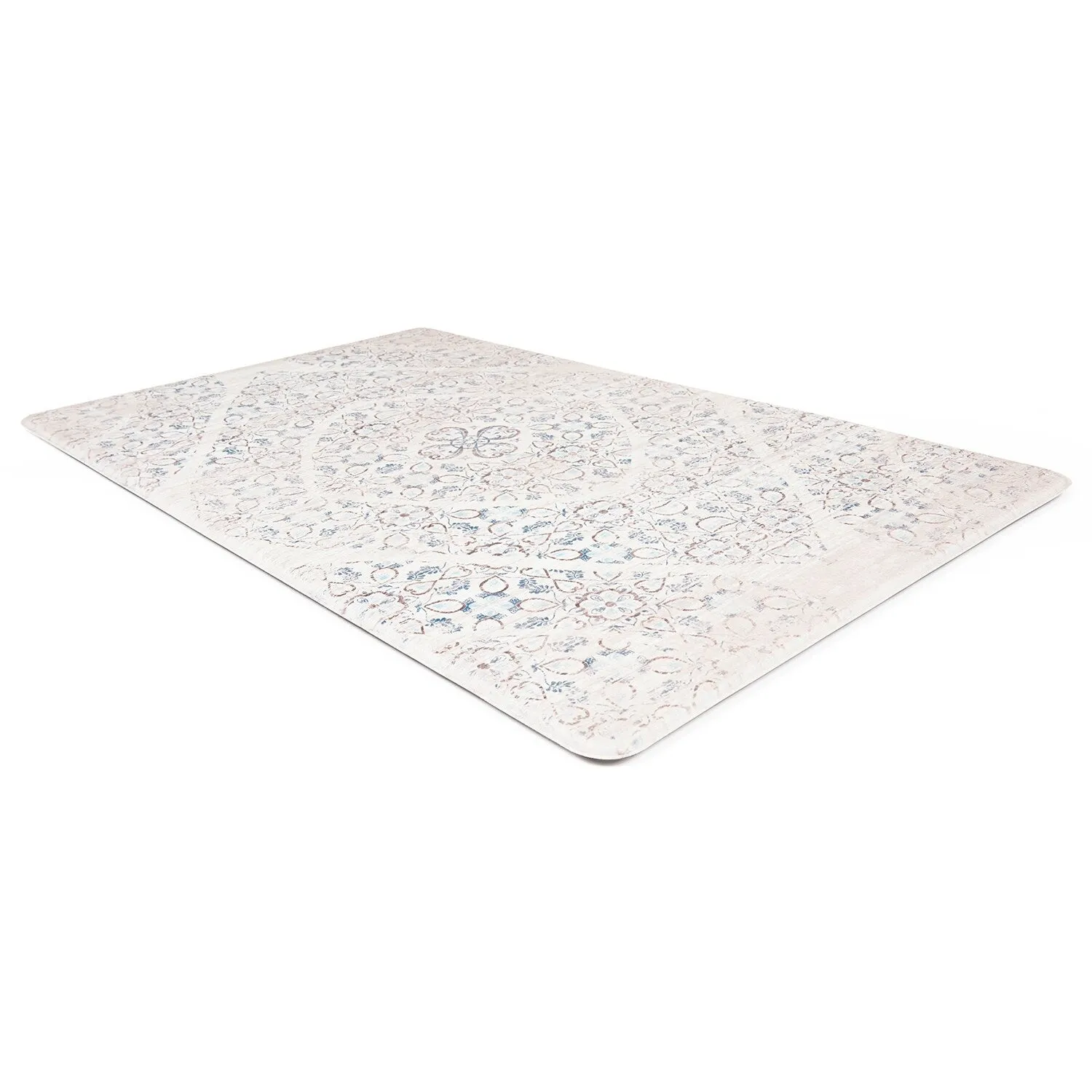 World Rug Gallery Distressed Boho Anti-Fatigue Standing Mat