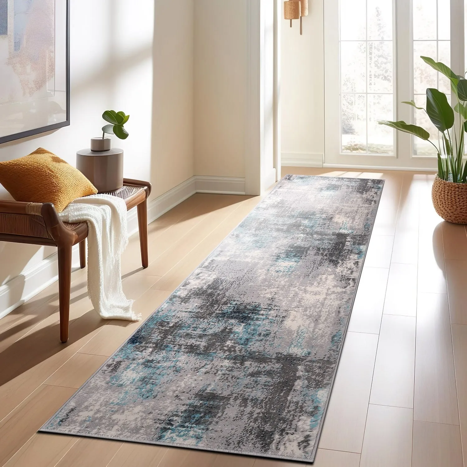 World Rug Gallery Dublin Contemporary Abstract Area Rug
