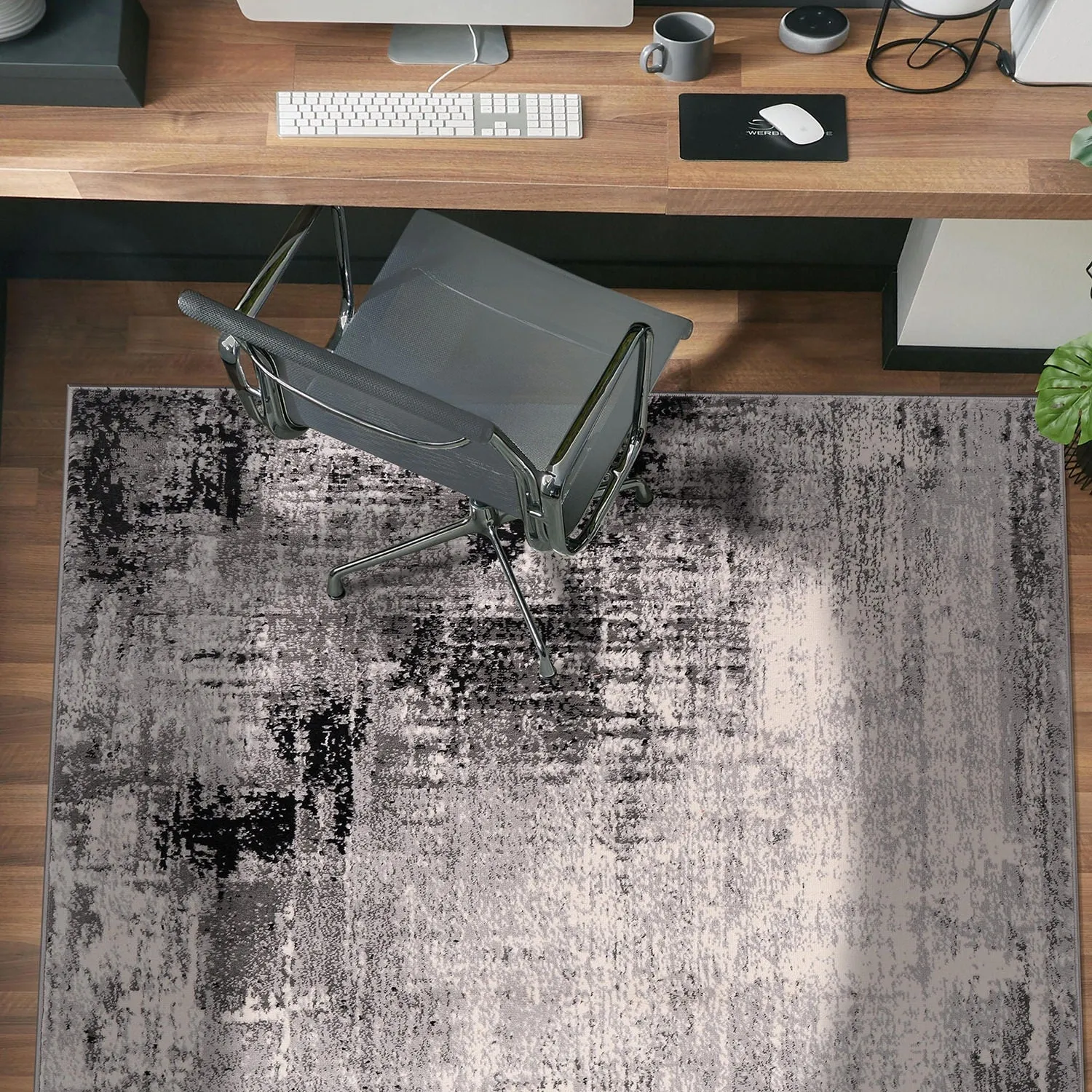 World Rug Gallery Dublin Contemporary Abstract Area Rug