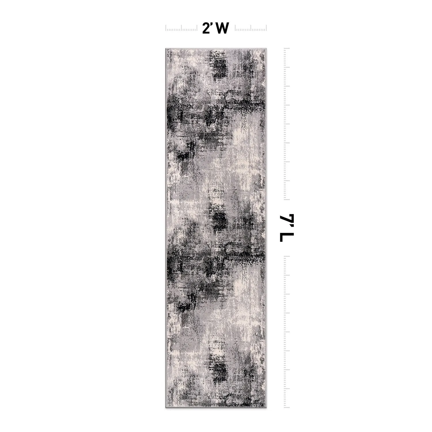 World Rug Gallery Dublin Contemporary Abstract Area Rug