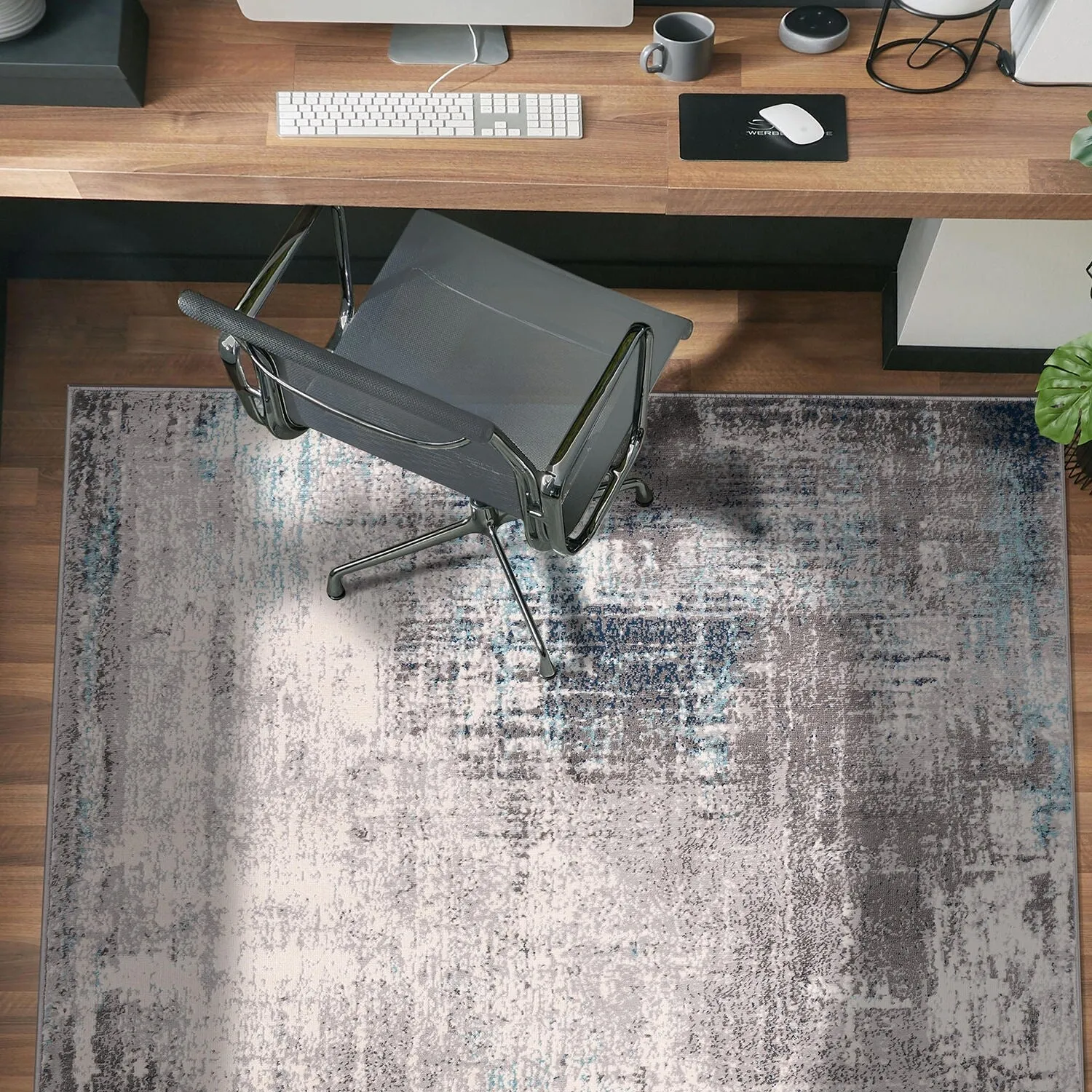 World Rug Gallery Dublin Contemporary Abstract Area Rug