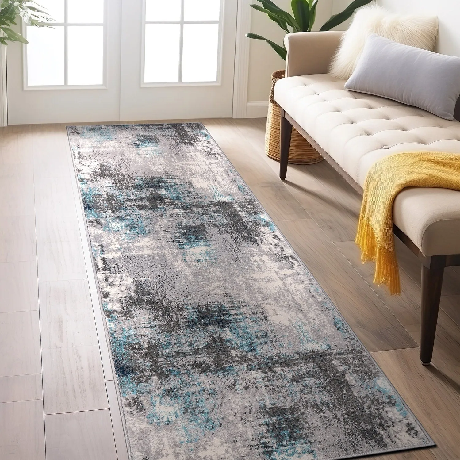 World Rug Gallery Dublin Contemporary Abstract Area Rug