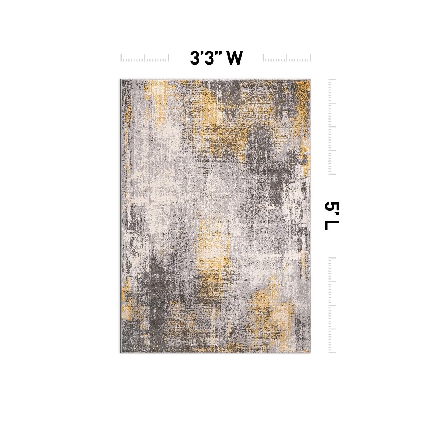 World Rug Gallery Dublin Contemporary Abstract Area Rug