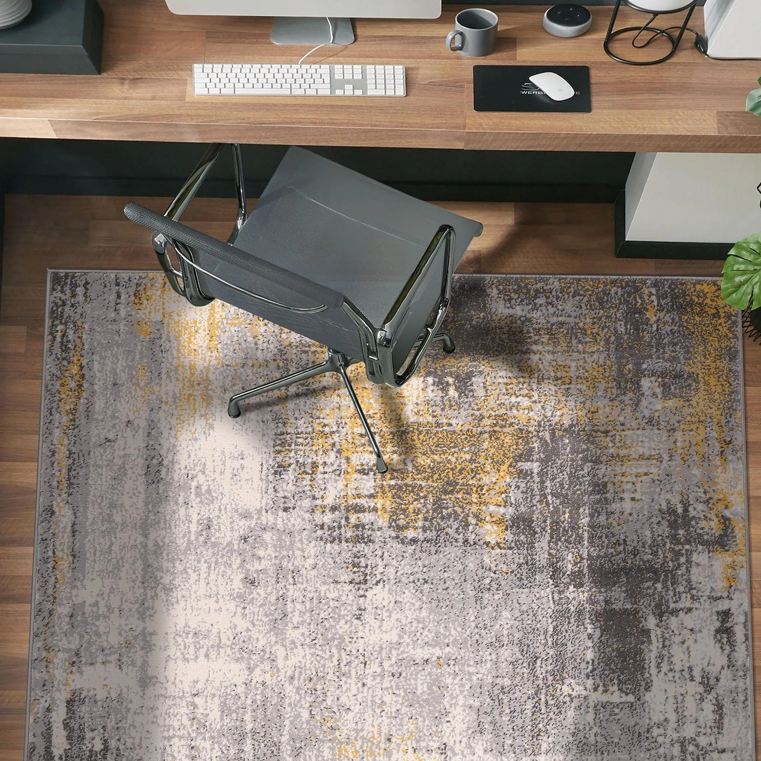 World Rug Gallery Dublin Contemporary Abstract Area Rug