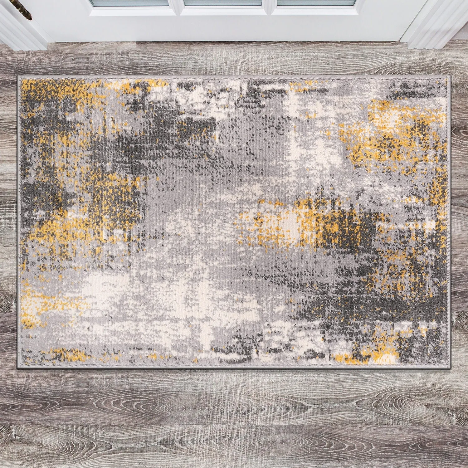 World Rug Gallery Dublin Contemporary Abstract Area Rug