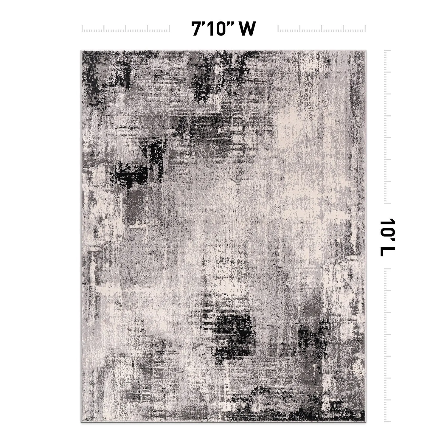 World Rug Gallery Dublin Contemporary Abstract Area Rug