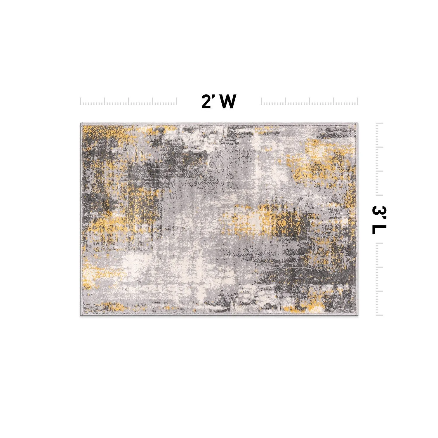 World Rug Gallery Dublin Contemporary Abstract Area Rug