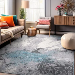 World Rug Gallery Modern Abstract Area Rug