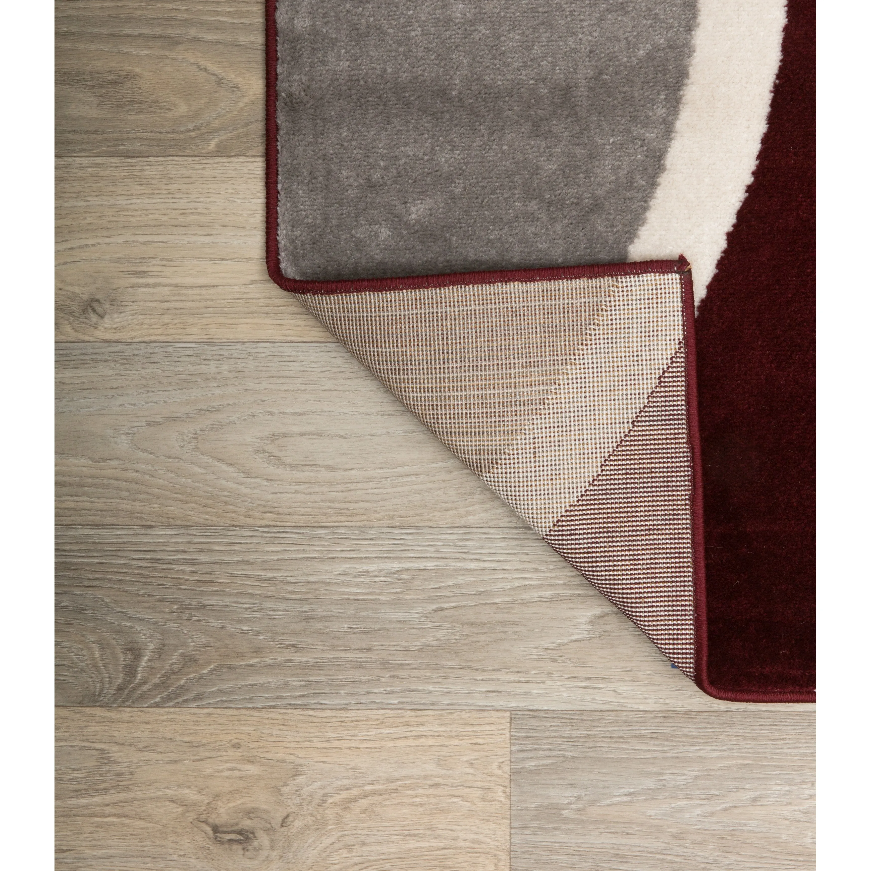 World Rug Gallery Modern Abstract Circles Area Rug