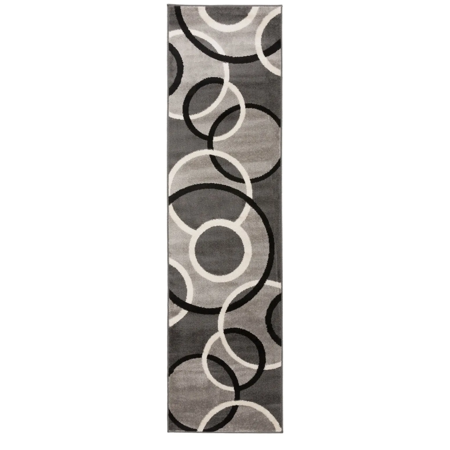World Rug Gallery Modern Abstract Circles Area Rug