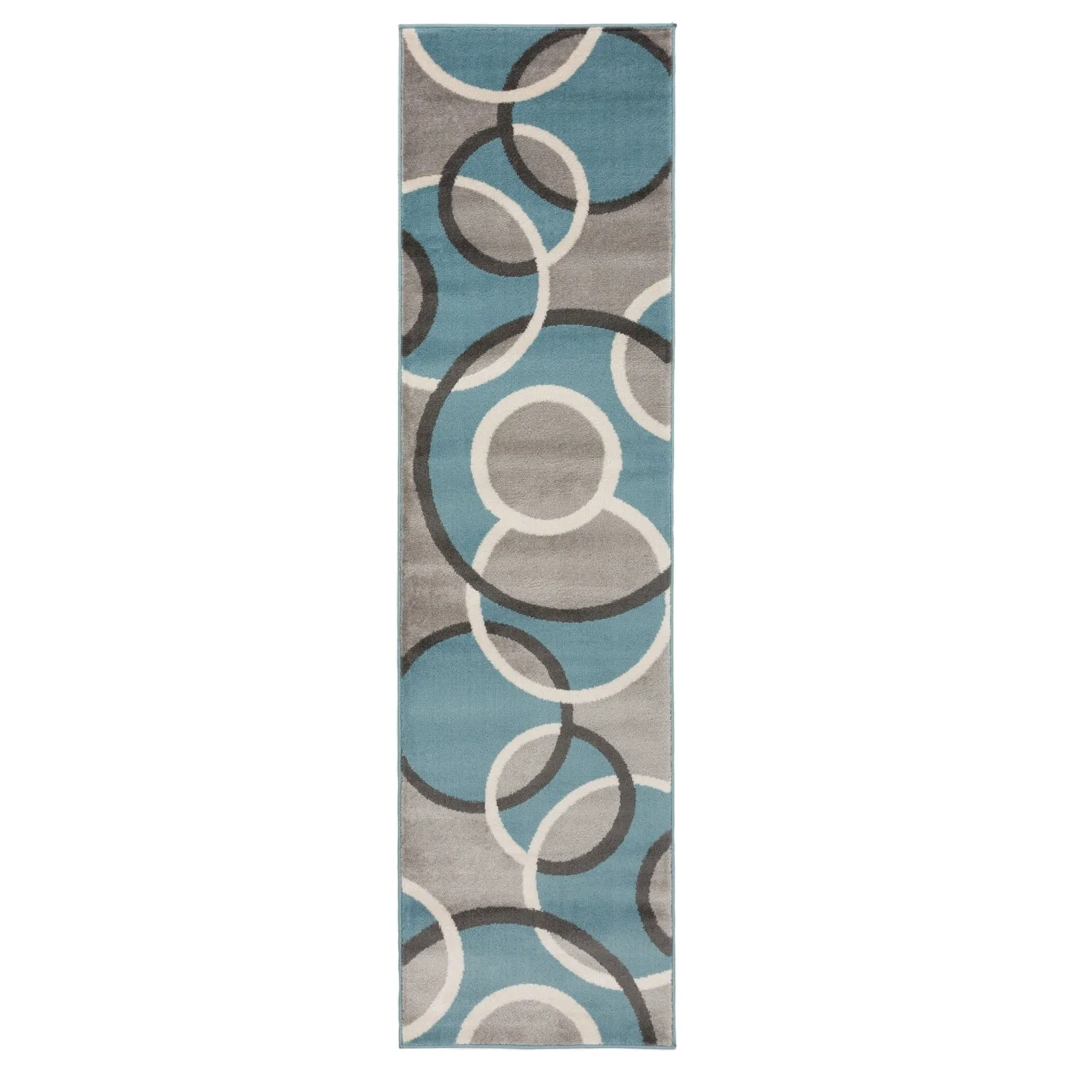 World Rug Gallery Modern Abstract Circles Area Rug