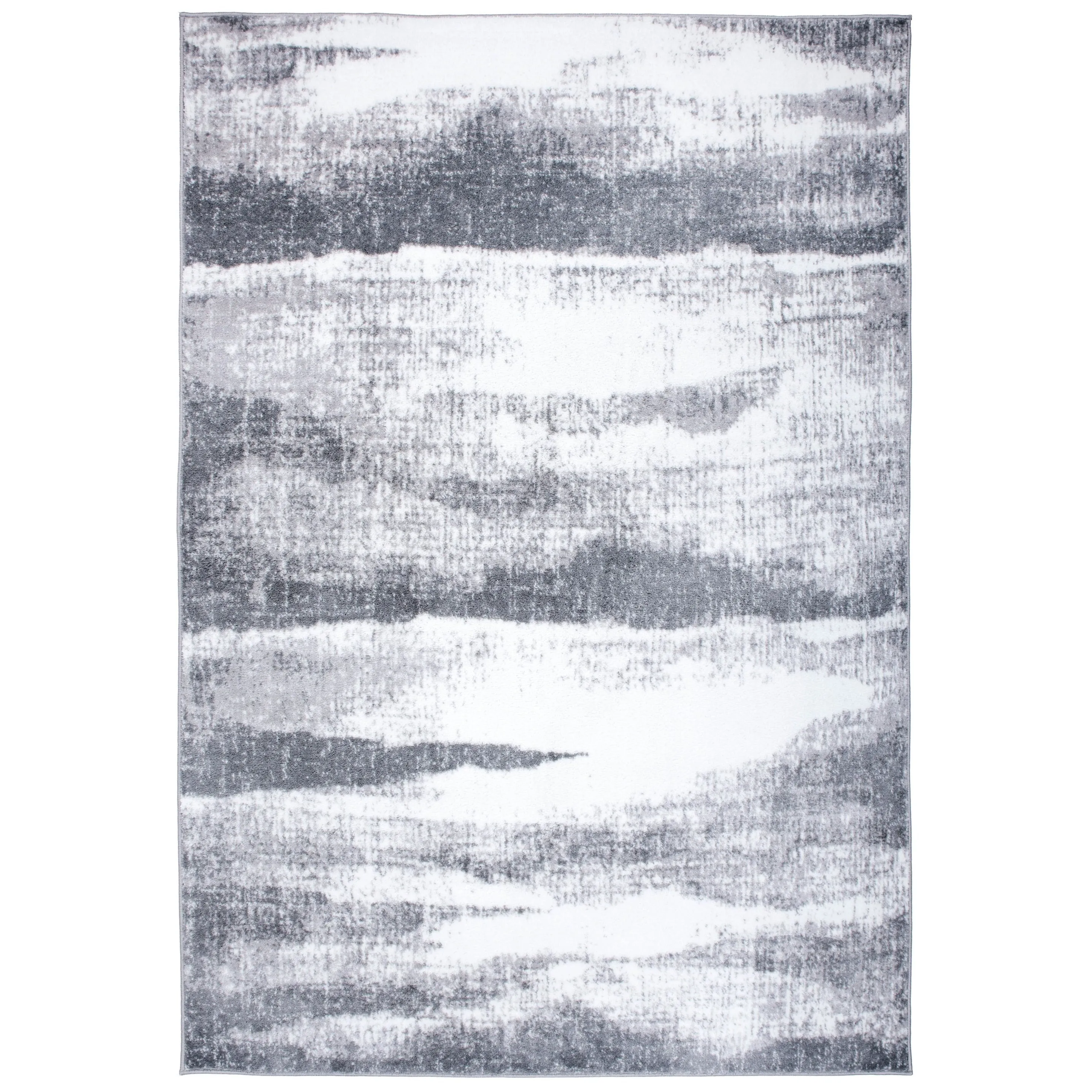 World Rug Gallery Modern Abstract Waves Area Rug