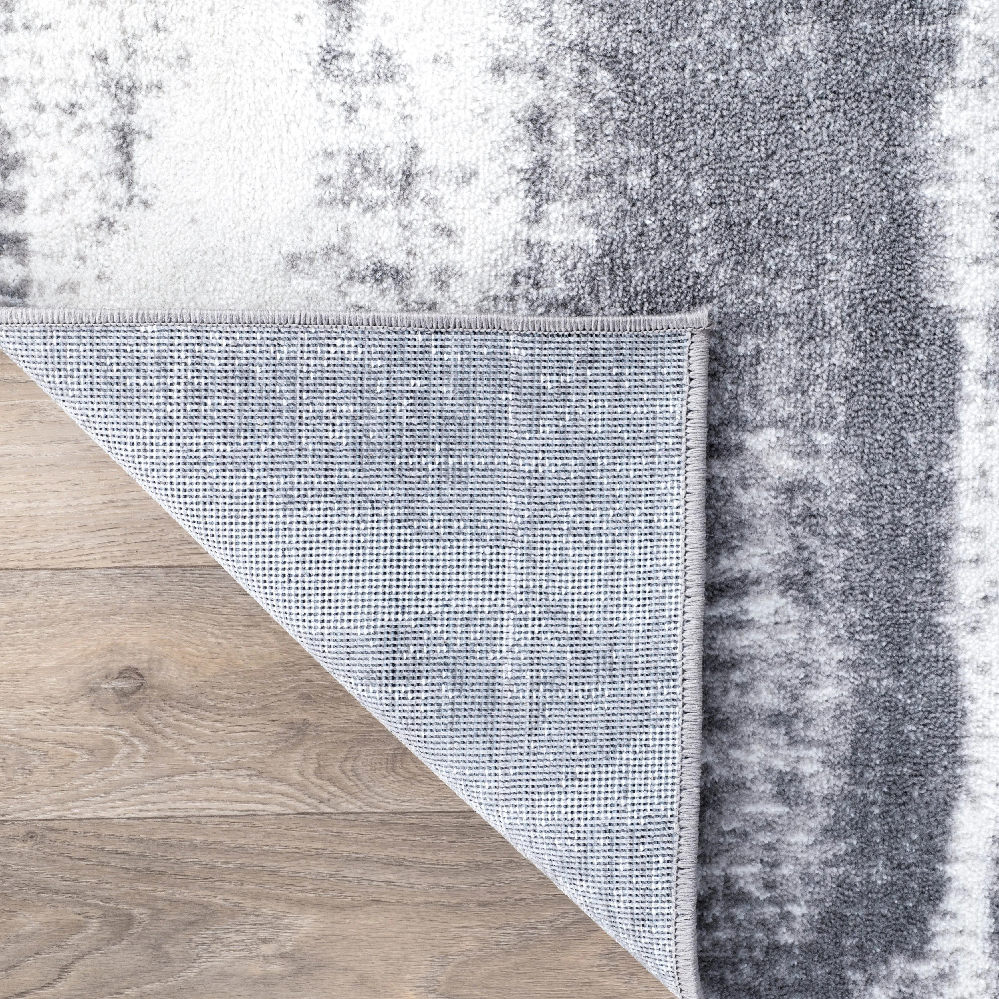 World Rug Gallery Modern Abstract Waves Area Rug
