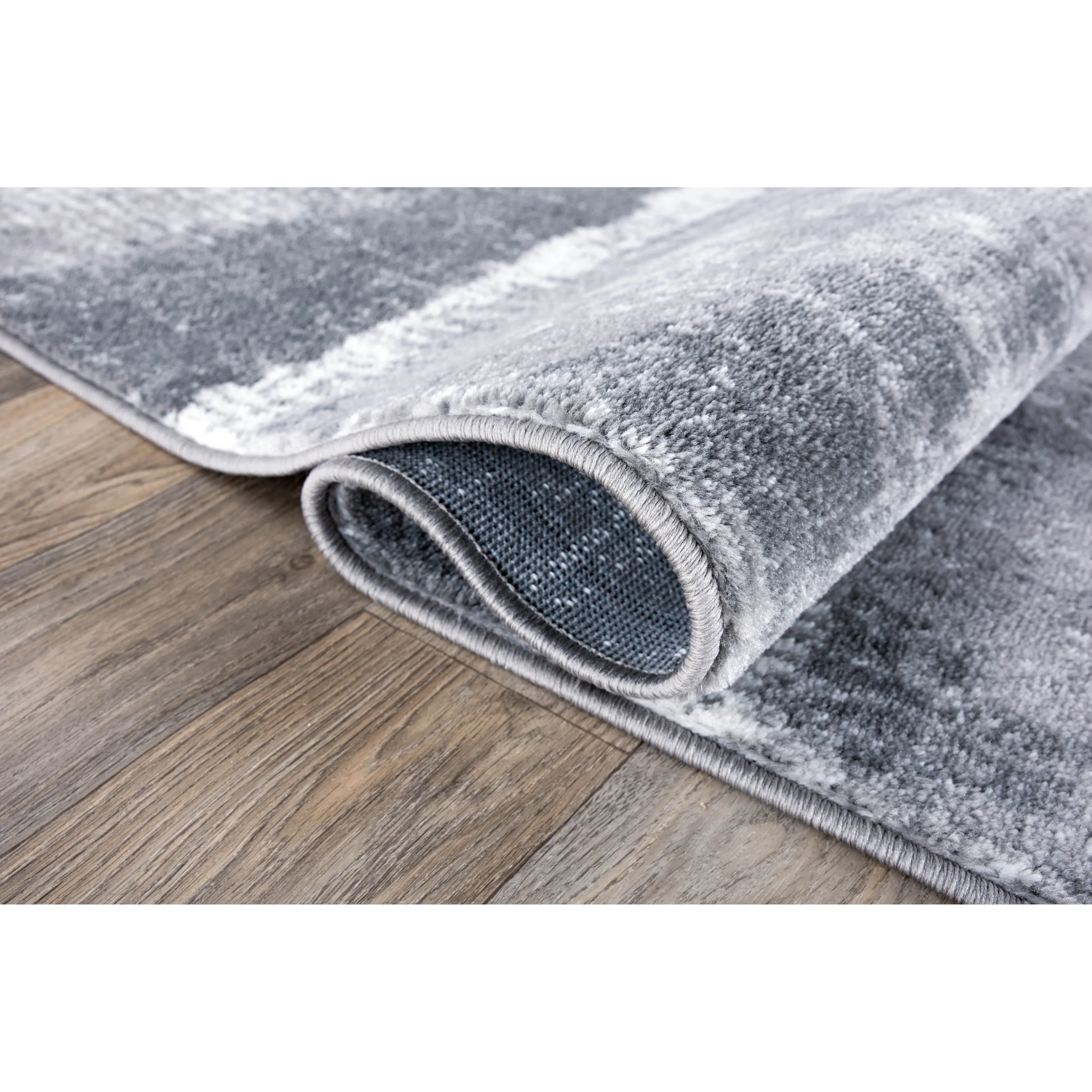 World Rug Gallery Modern Abstract Waves Area Rug