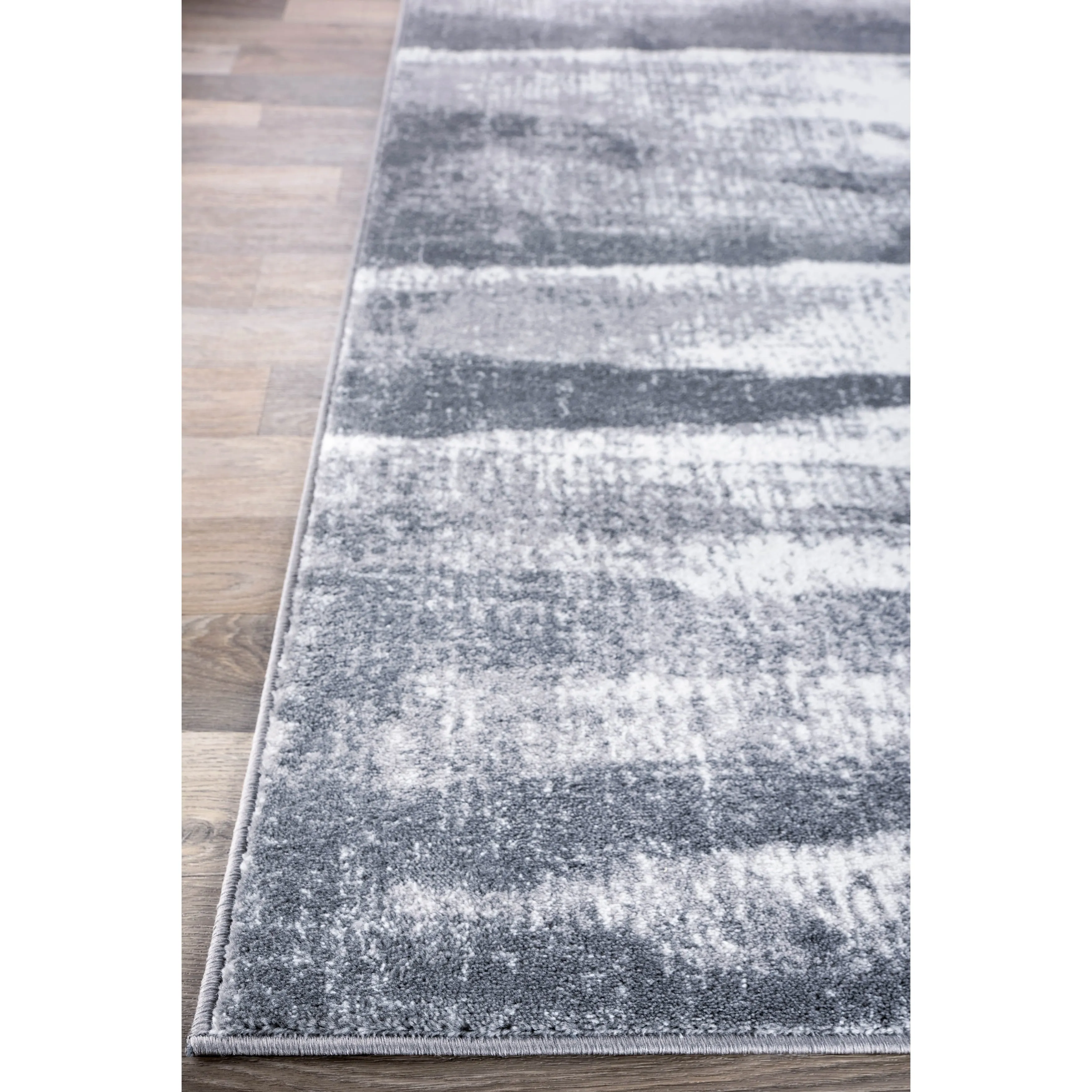 World Rug Gallery Modern Abstract Waves Area Rug