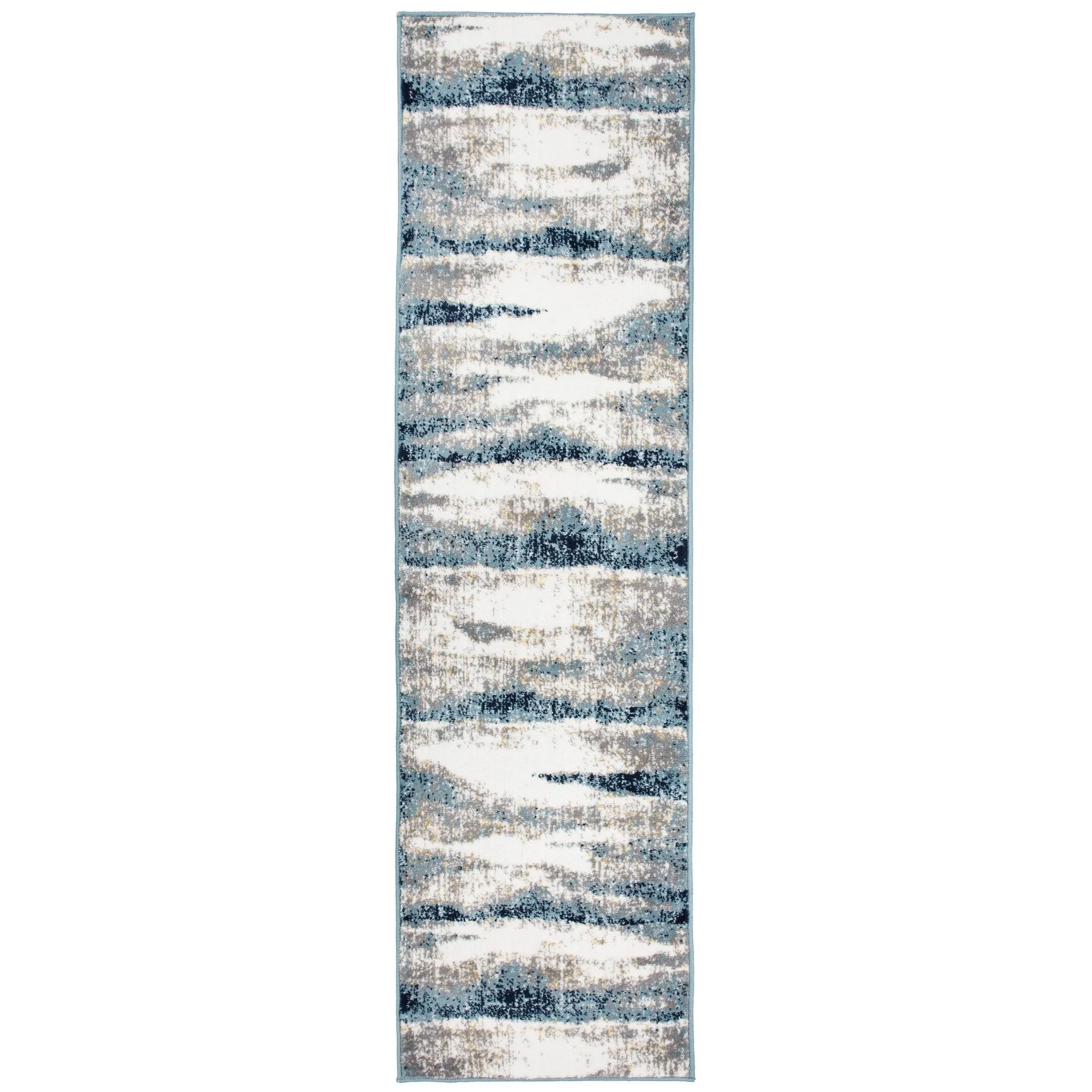 World Rug Gallery Modern Abstract Waves Area Rug