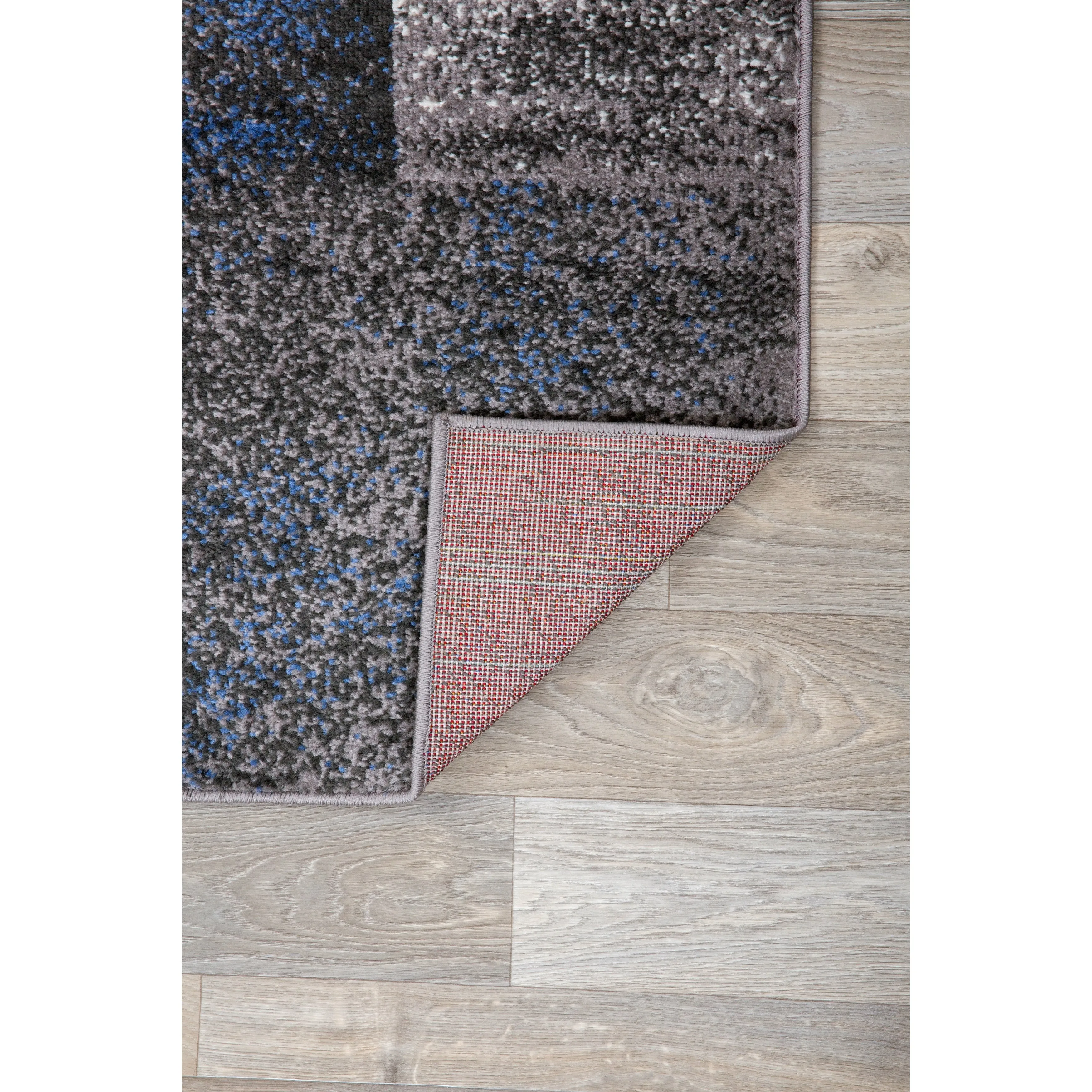 World Rug Gallery Modern Geometric Boxes Area Rug