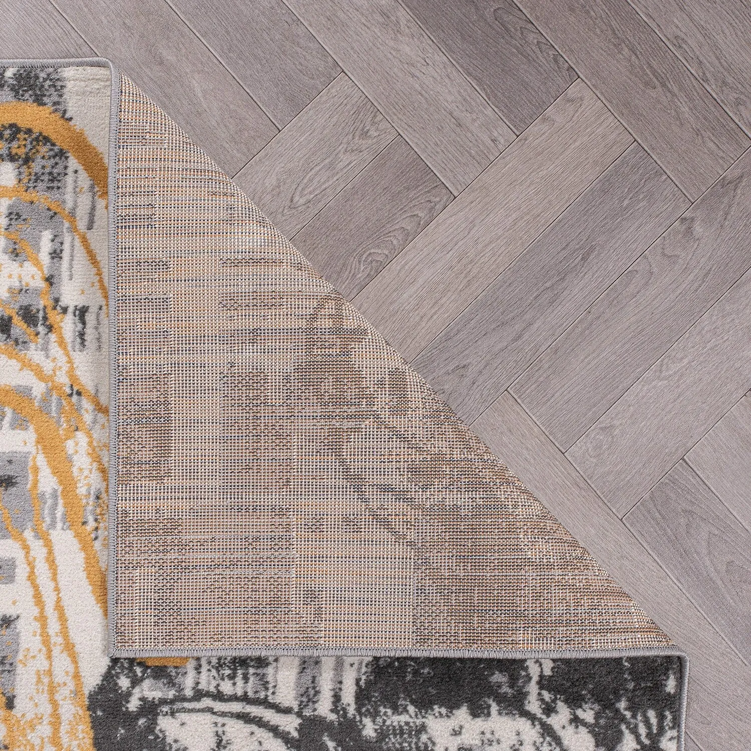 World Rug Gallery Modern Large Floral Distressed Area Rug