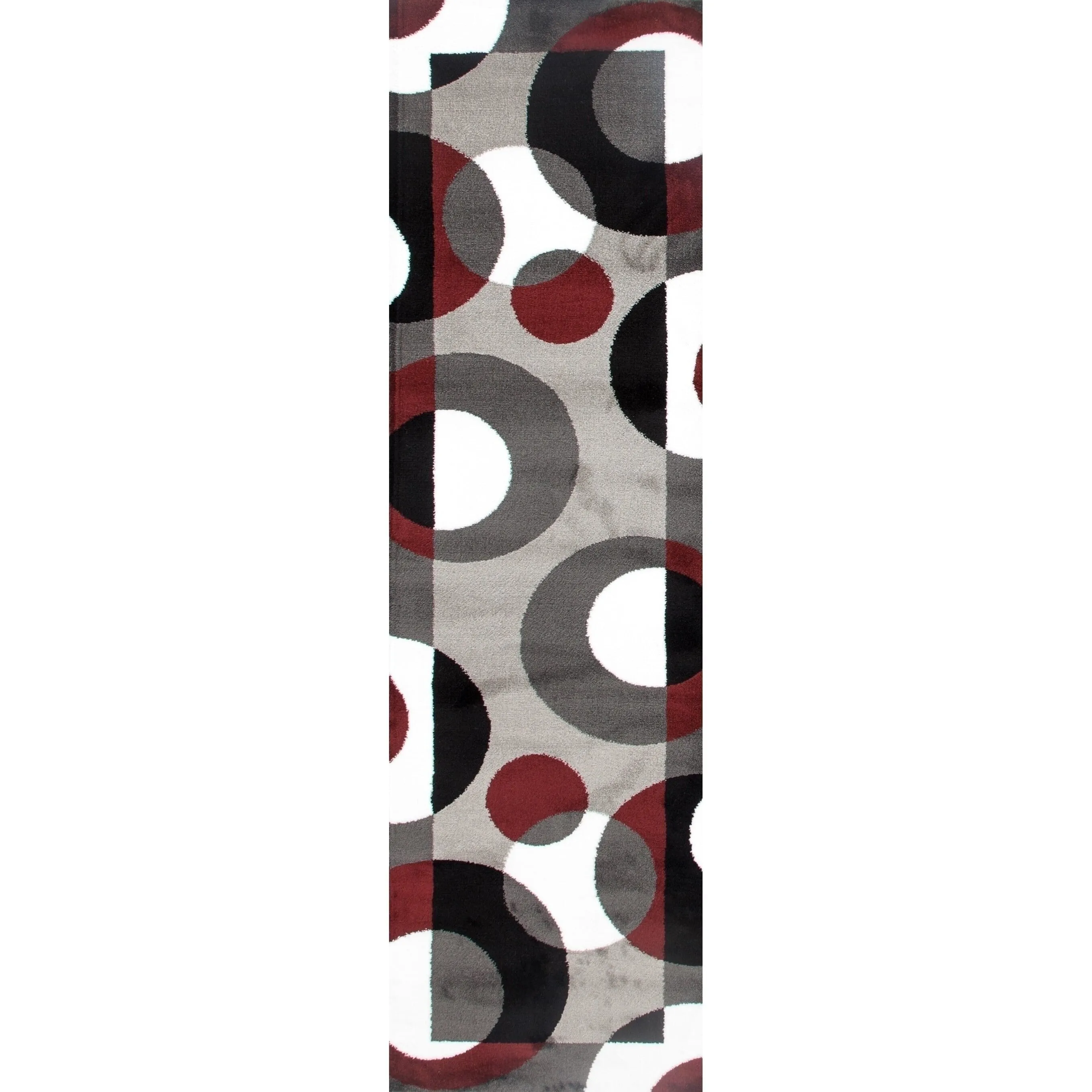 World Rug Gallery Modern Multicolored Geometric Area Rug