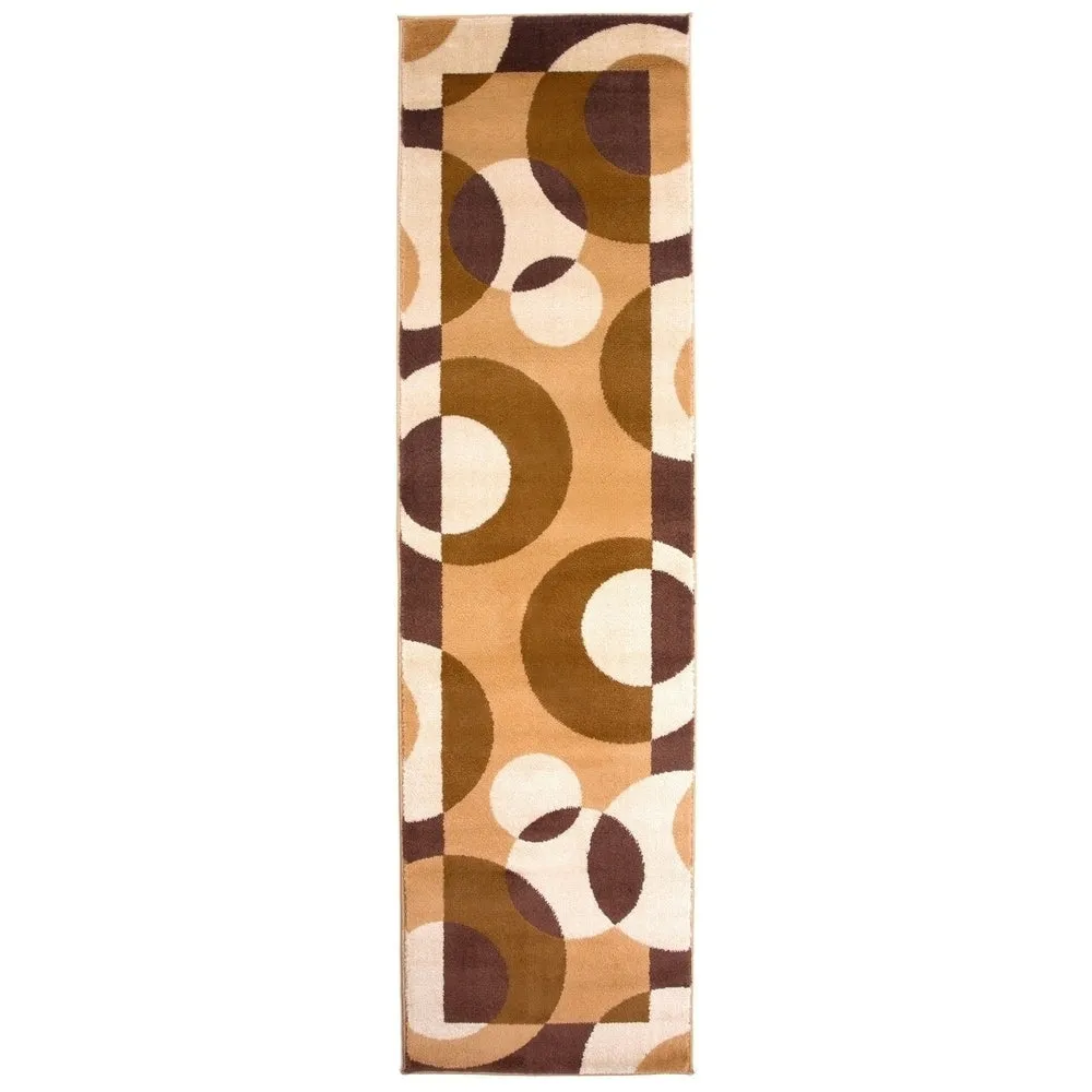 World Rug Gallery Modern Multicolored Geometric Area Rug