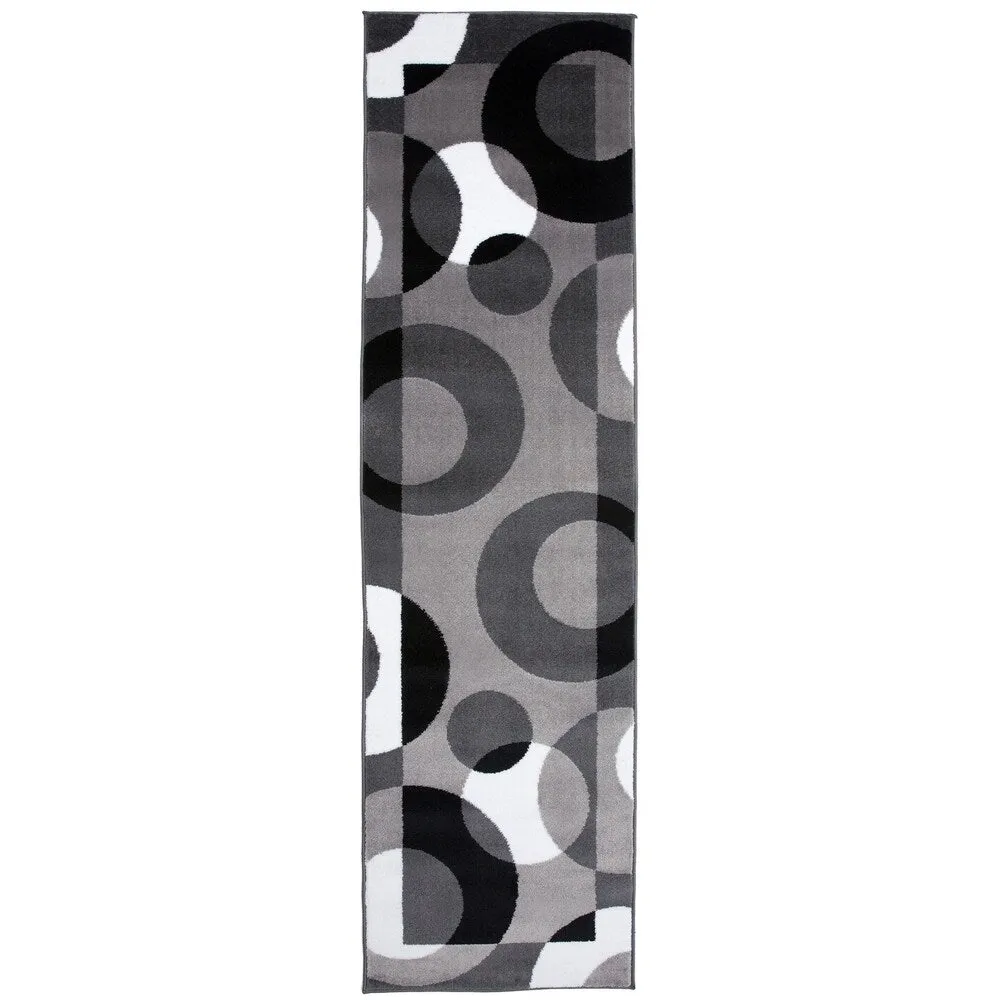 World Rug Gallery Modern Multicolored Geometric Area Rug