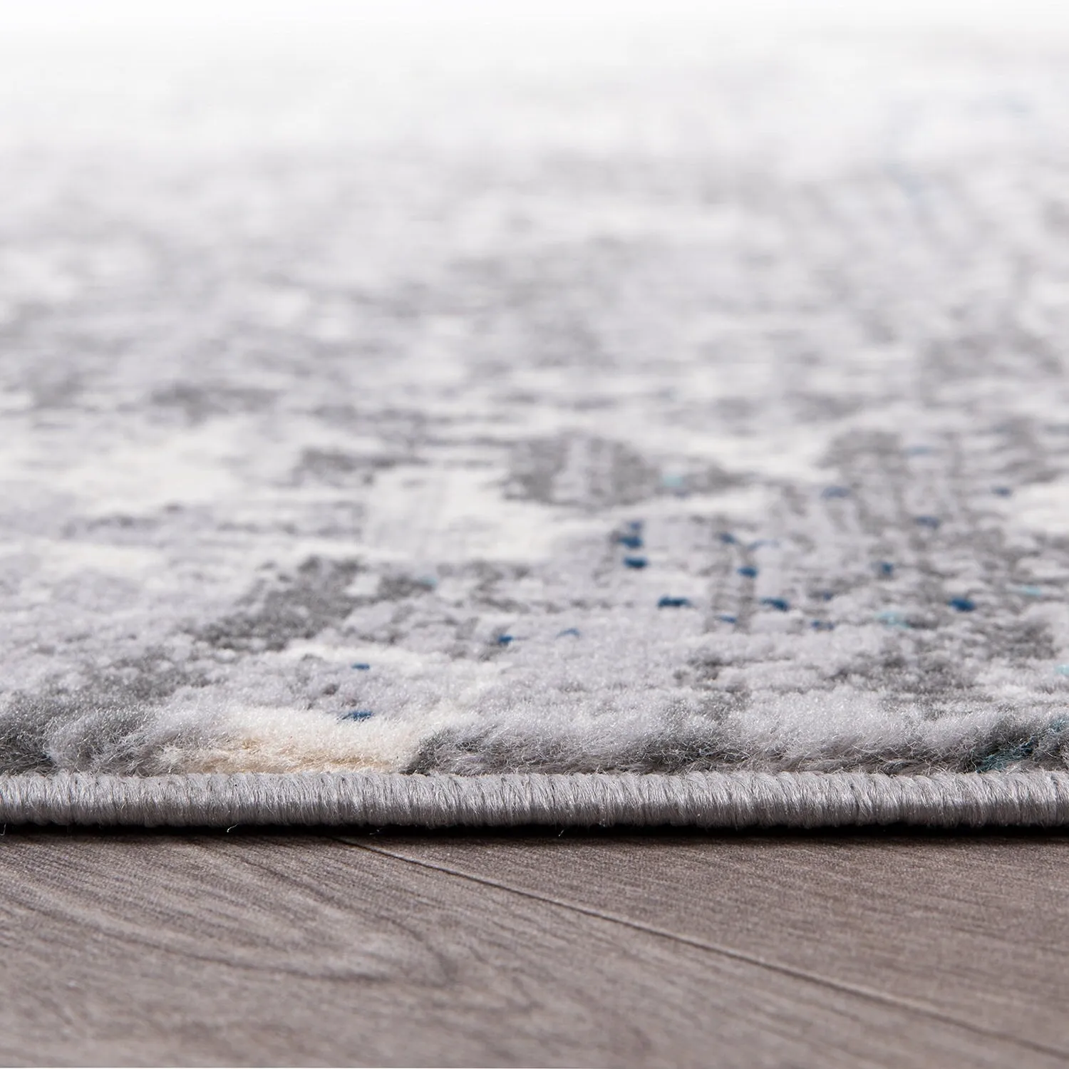 World Rug Gallery Prague Distressed Abstract Area Rug