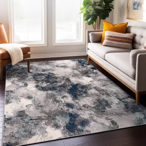 World Rug Gallery Rio Modern Abstract Area Rug