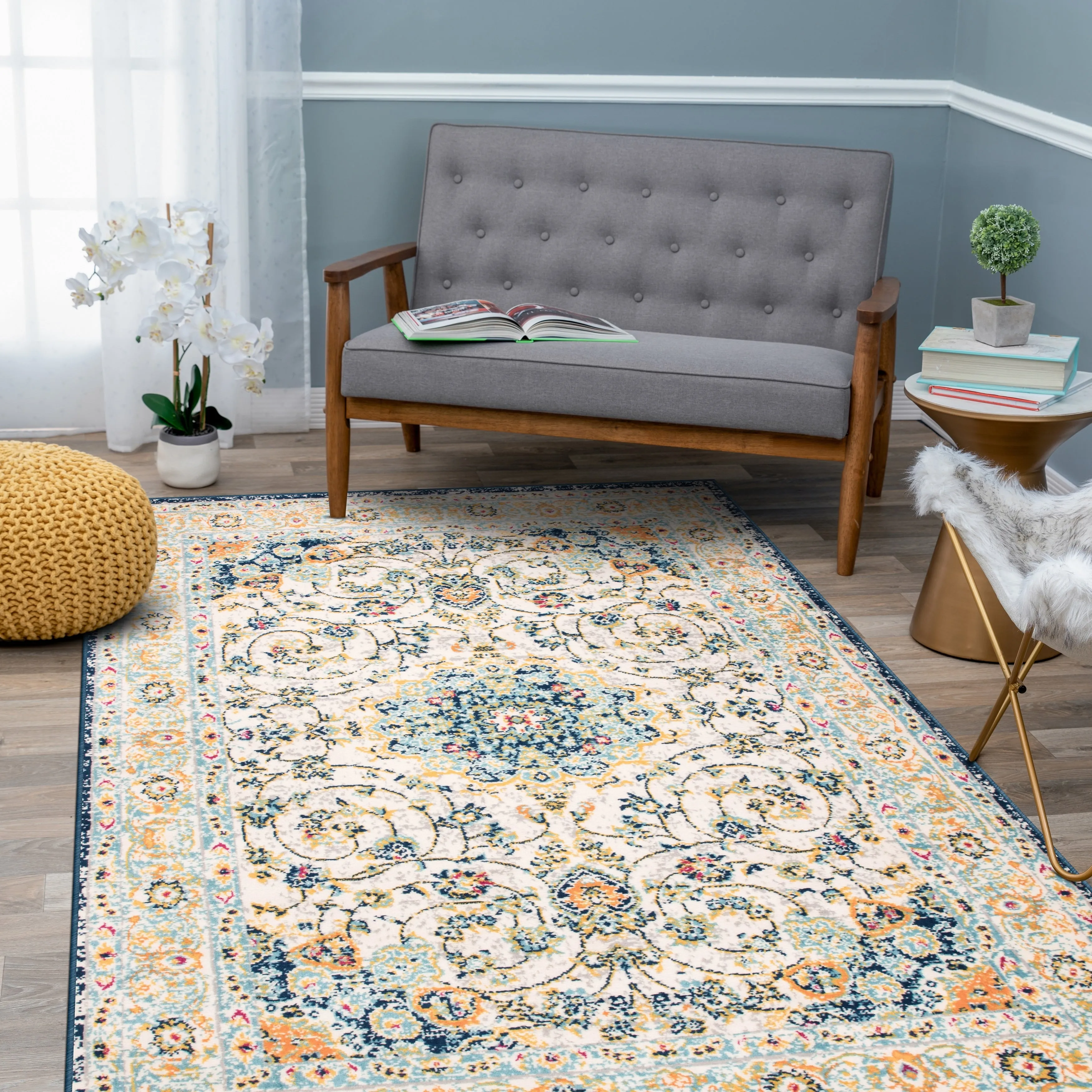 World Rug Gallery Traditional Distressed Oriental Rug