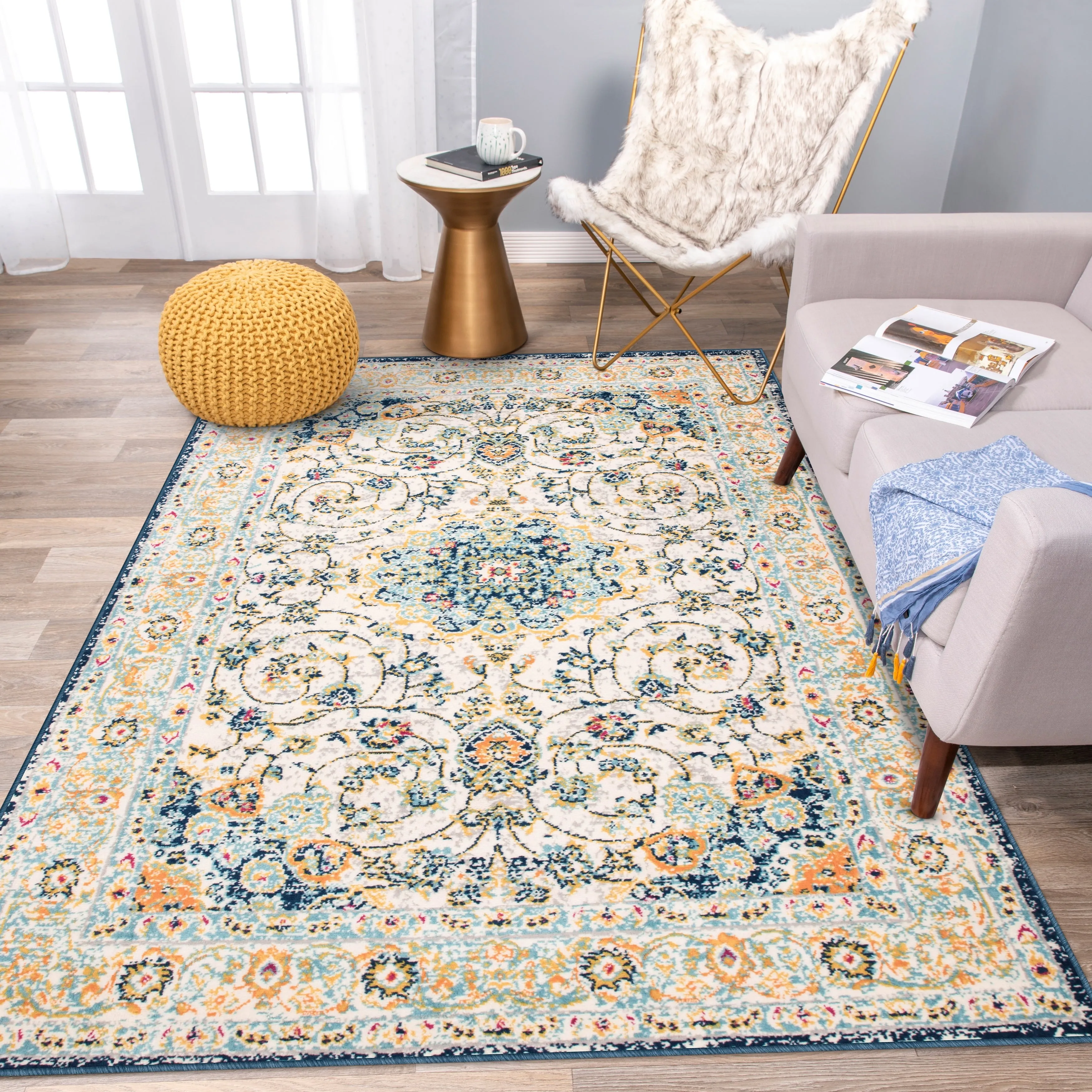 World Rug Gallery Traditional Distressed Oriental Rug