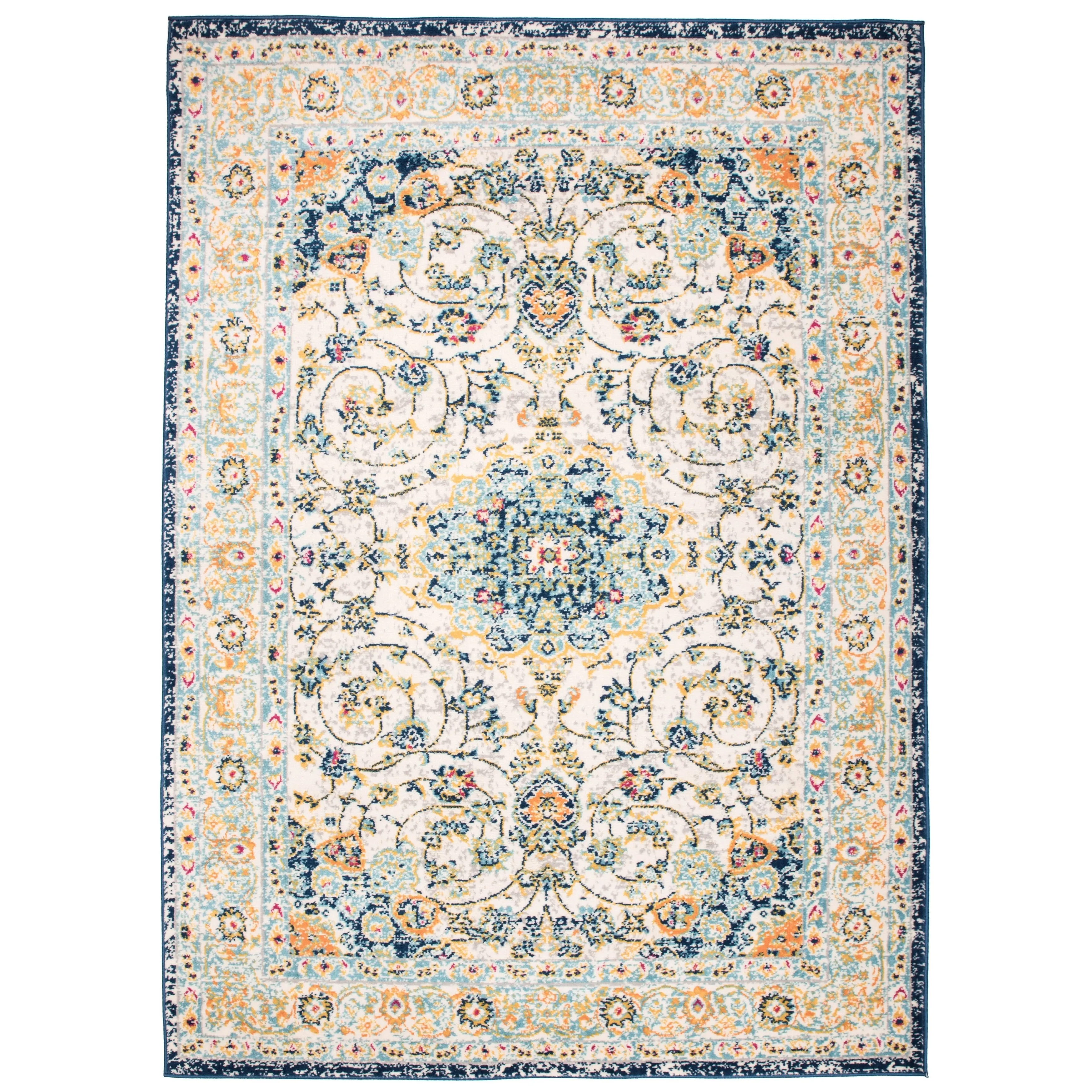 World Rug Gallery Traditional Distressed Oriental Rug