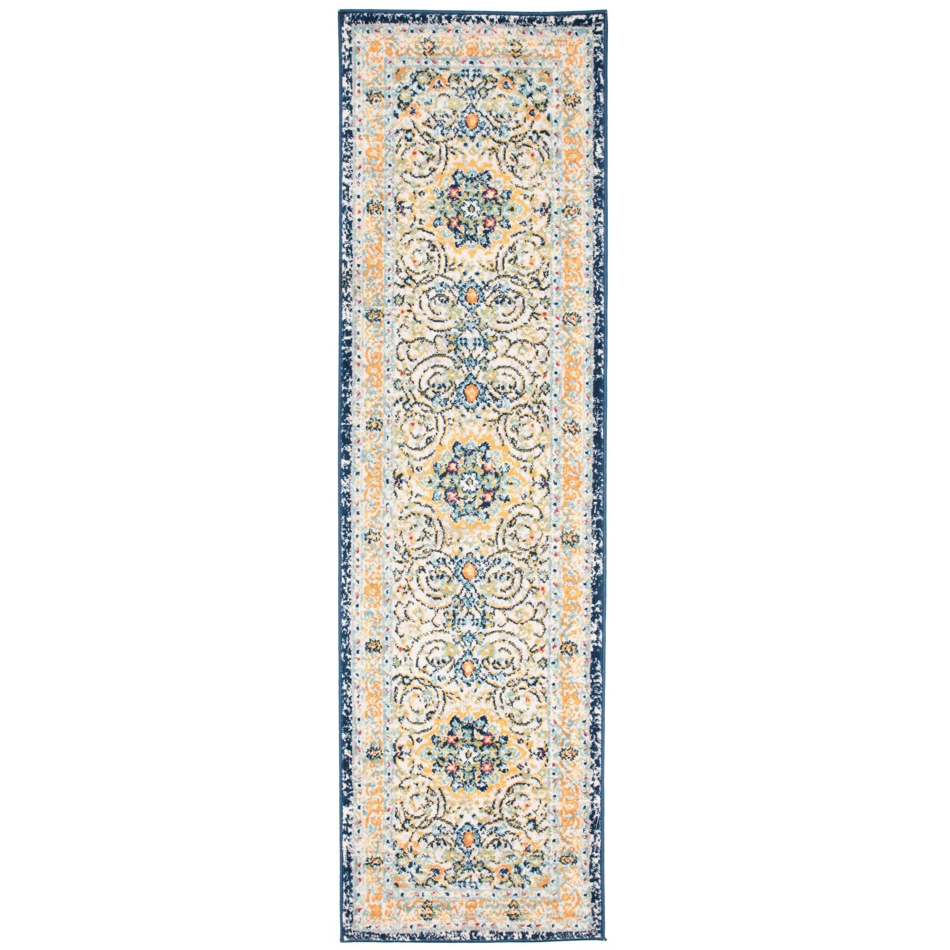 World Rug Gallery Traditional Distressed Oriental Rug