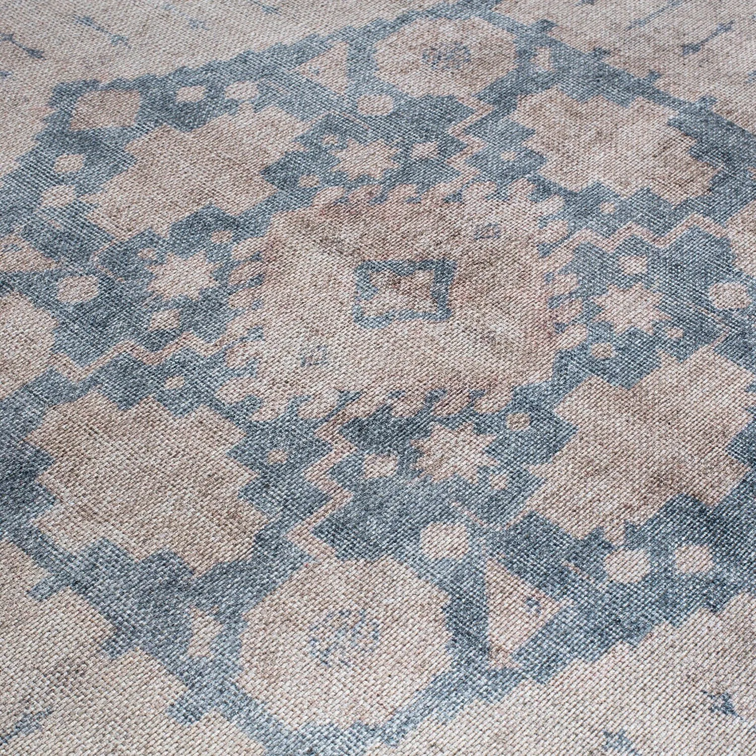 World Rug Gallery Vintage Bohemian Machine Washable Non Slip Area Rug
