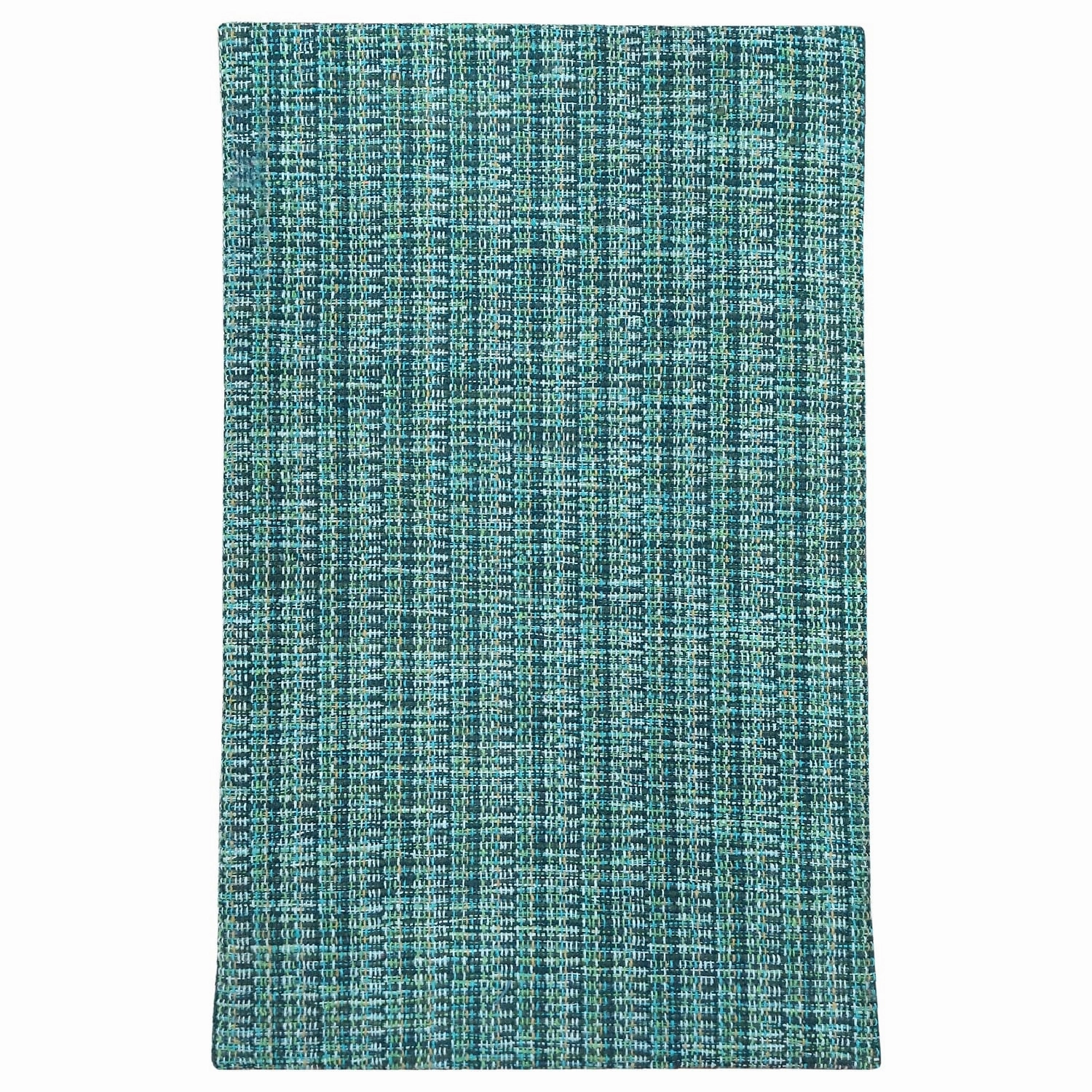 Woven Cotton Anti Fatigue Cushioned Kitchen | Doormat | Bathroom 18 x 30 Mats With Foam Backing Anti Slip - 18''x30''