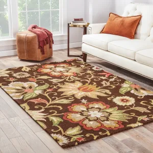 Zamora Handmade Floral Area Rug
